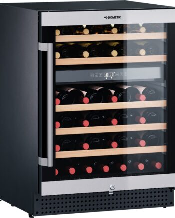 C46b Vinkøleskab     Temperaturzoner  46 Flasker  Sort Rustfri