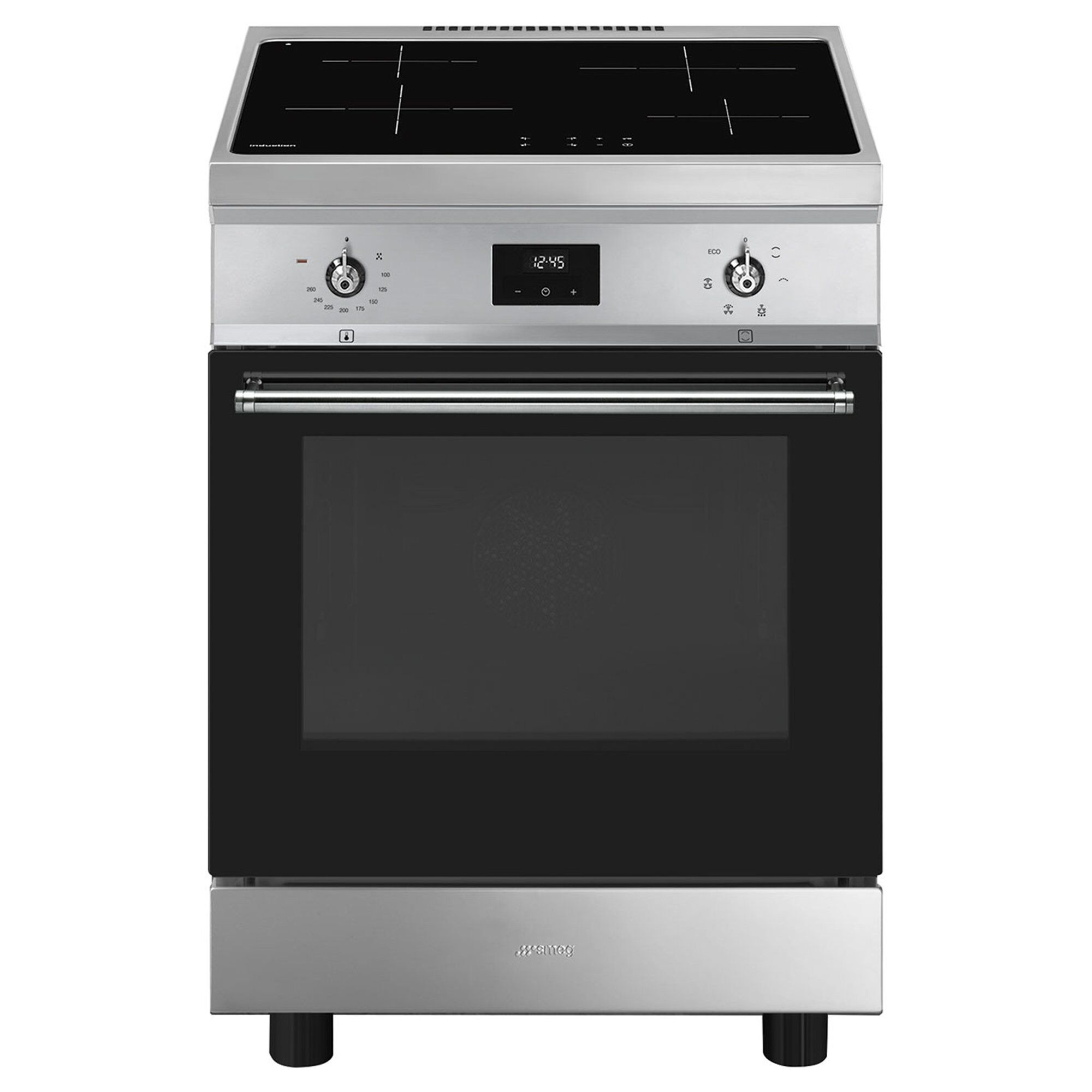 C6imxt2 Induktionskomfur 60 Cm Rustfrit Stål