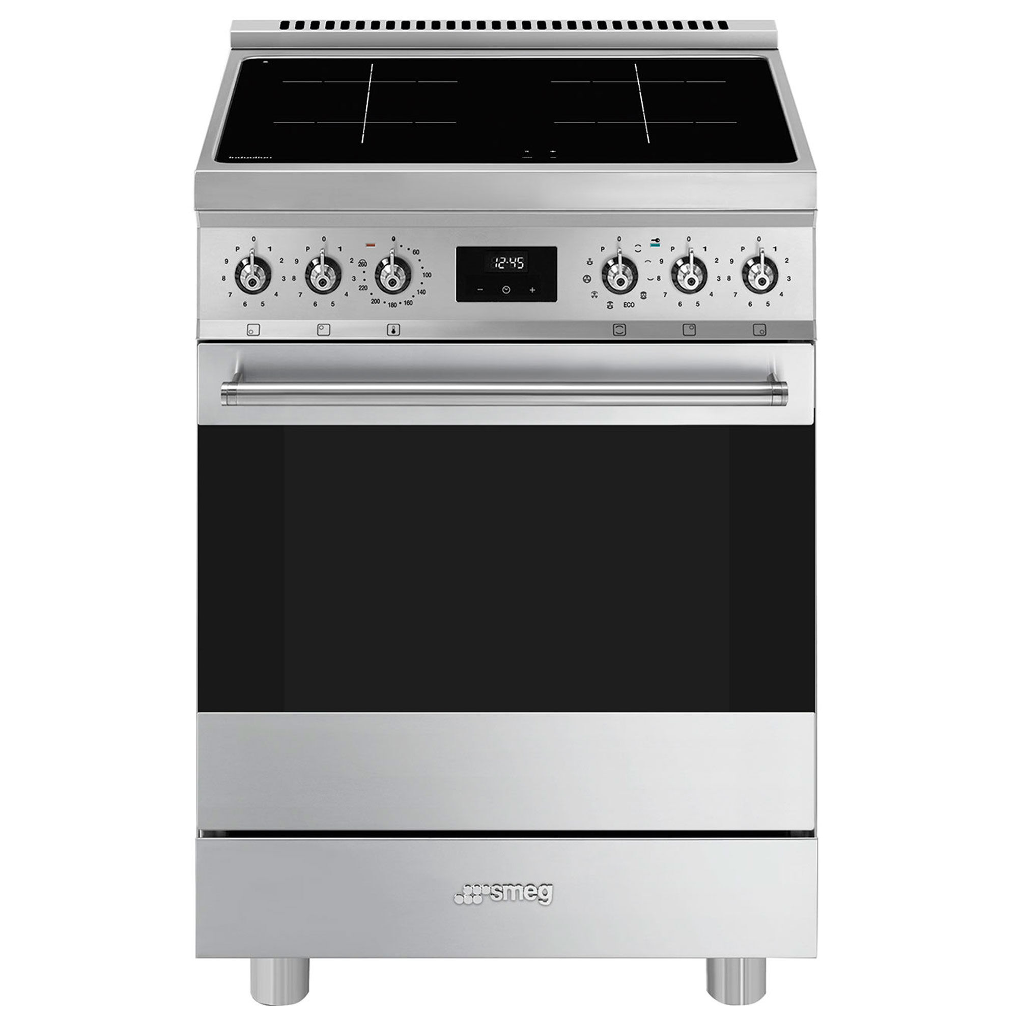 C6ipxm2 Komfur Induktion 60 Cm Rustfrit Stål