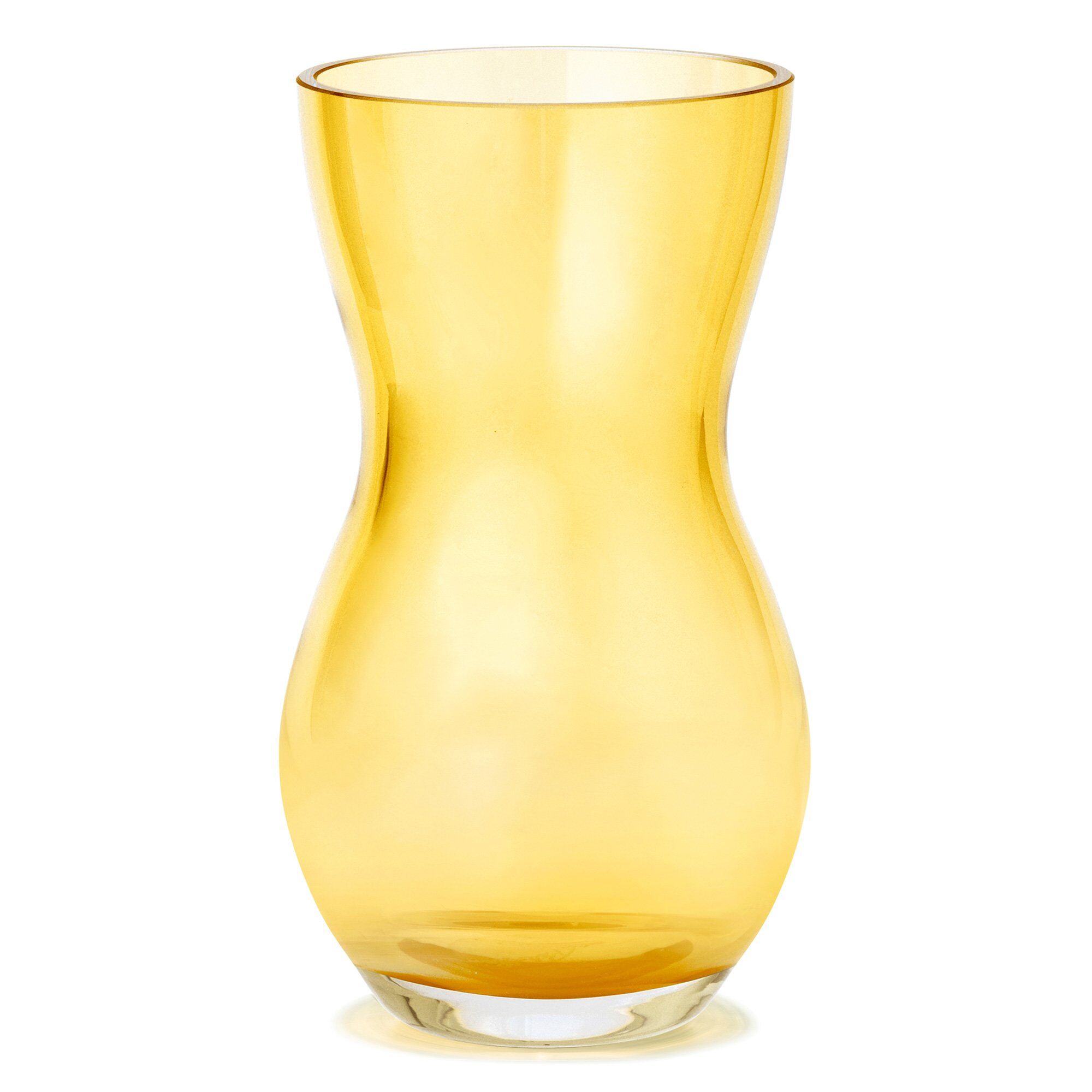 Calabas Vase 16 Cm Amber