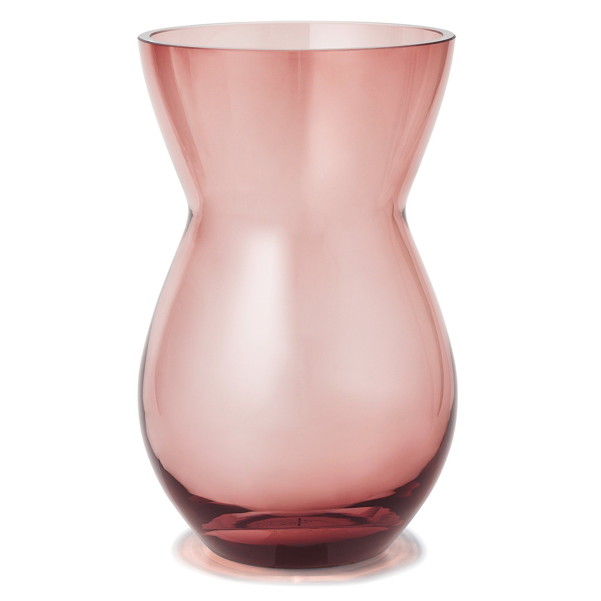 Calabas Vase 21 Cm Burgundy