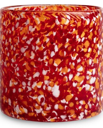 Calore Fyrfadsstage Extra Small  Rød Orange