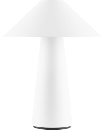 Cannes Ip44 Bærbar Bordlampe  Hvid