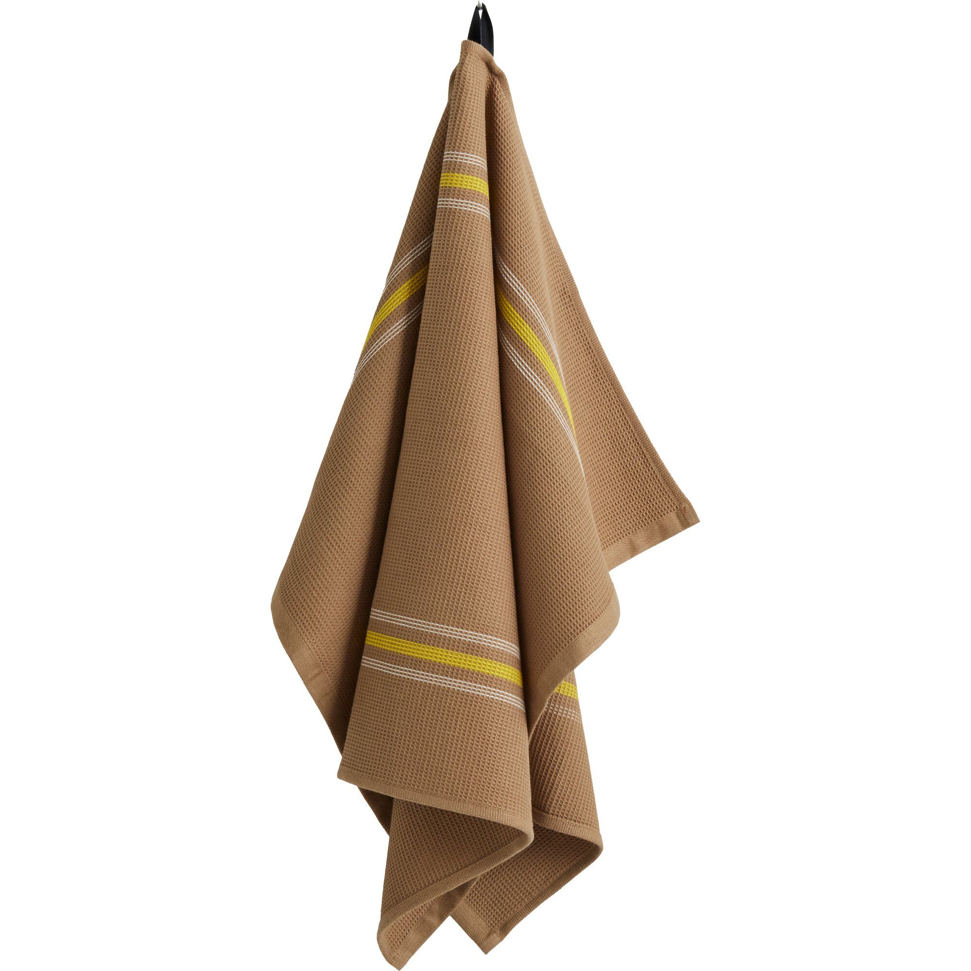 Canteen Viskestykke Beige Gul