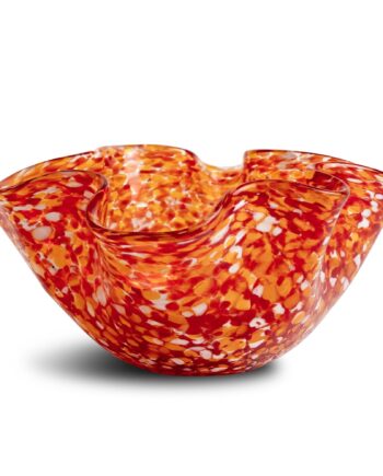 Cara Skål Small  Rød Orange