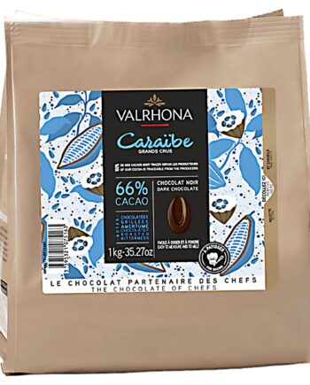 Caraibe 66  Mørk Chokolade    Kg