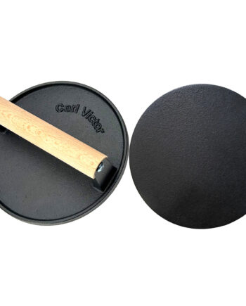 Carl Victor Smash Burger Grillpresser 17   Cm  Glat