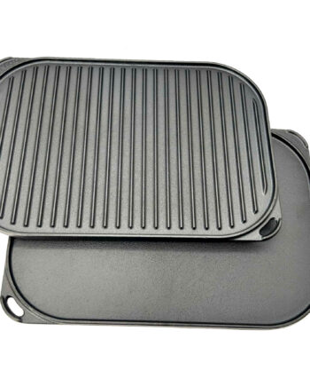 Carl Victor Vendbar Grill- Og Stegeplade 40x28 Cm