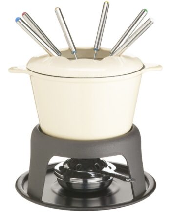 Cast Iron Fondue Set