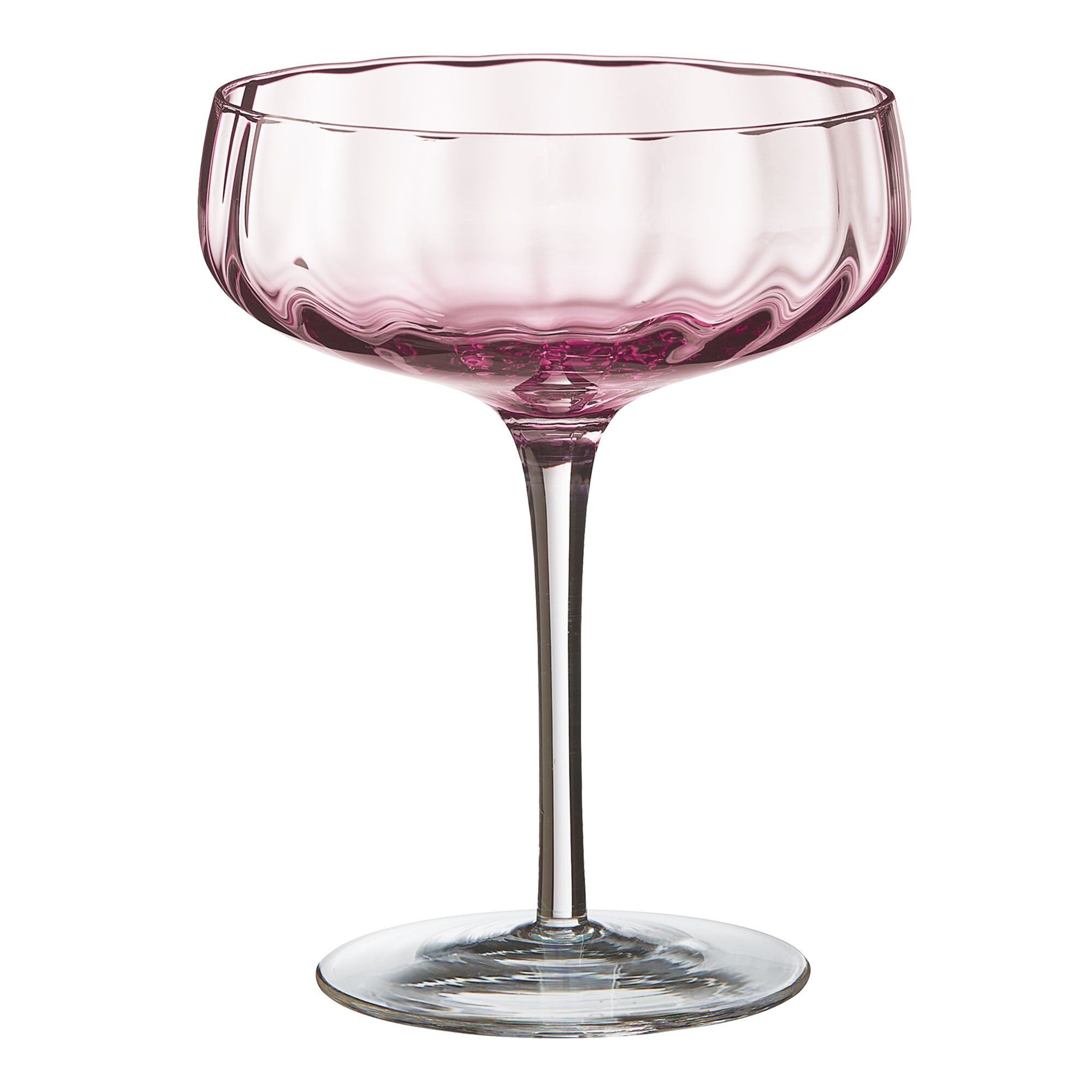 Champagne Cocktailglas Rød