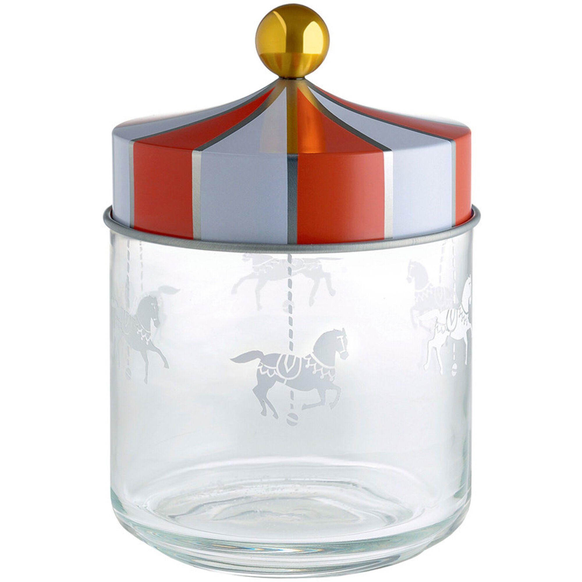 Circus Glaskrukke Med Låg 75 Cl