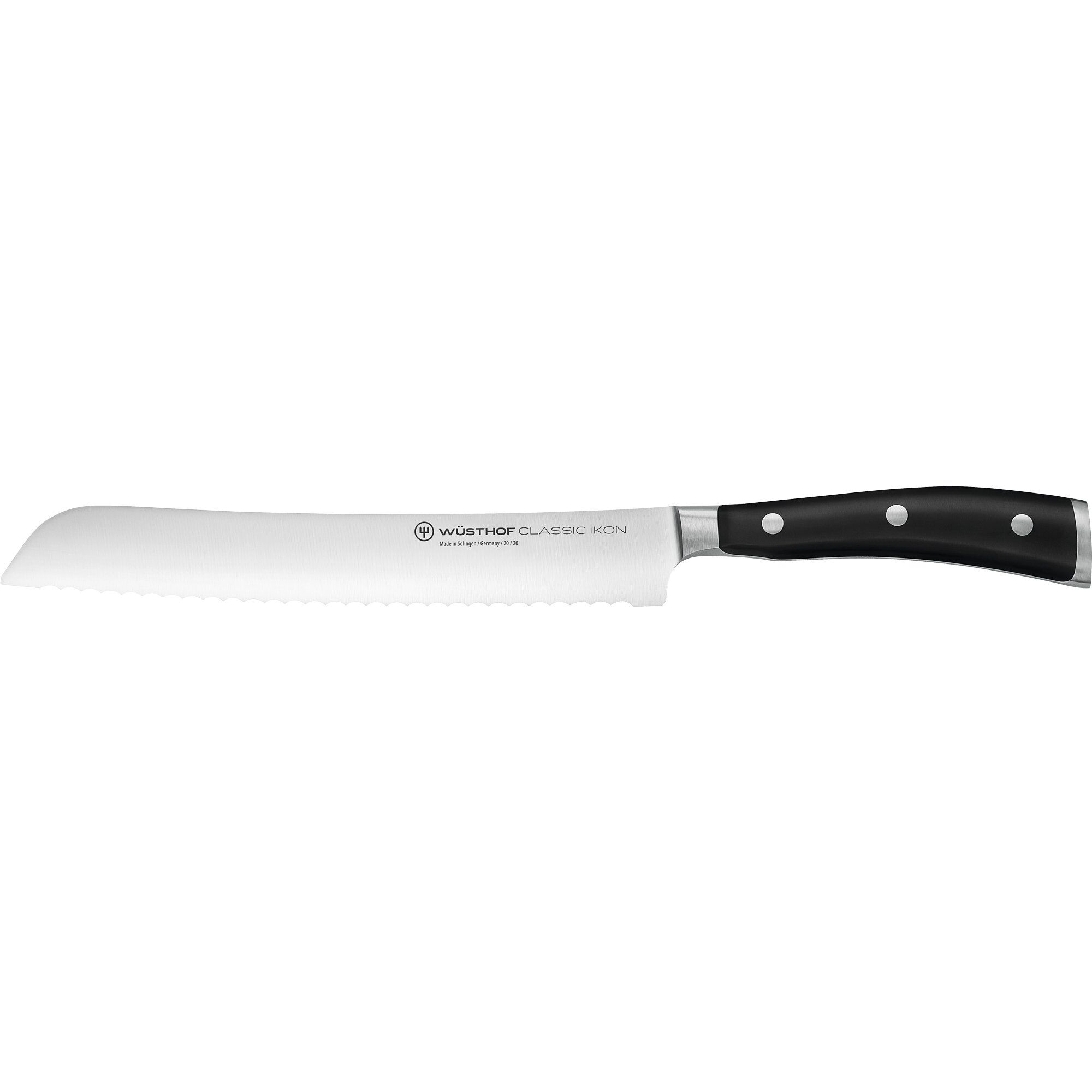 Classic Ikon Brødkniv Sort 20 Cm
