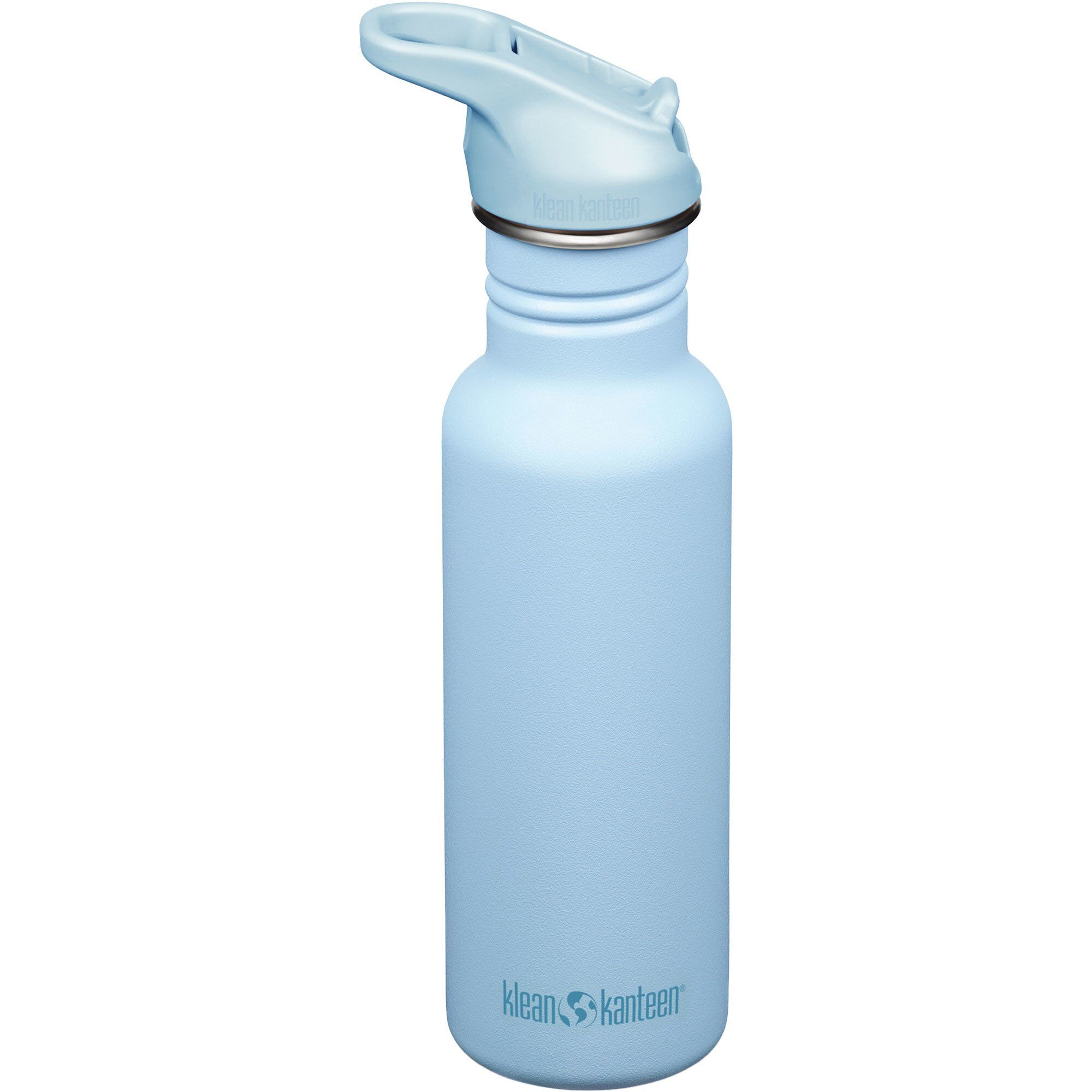 Classic Narrow Flip Sport Vandflaske 532 Ml Clear Sky