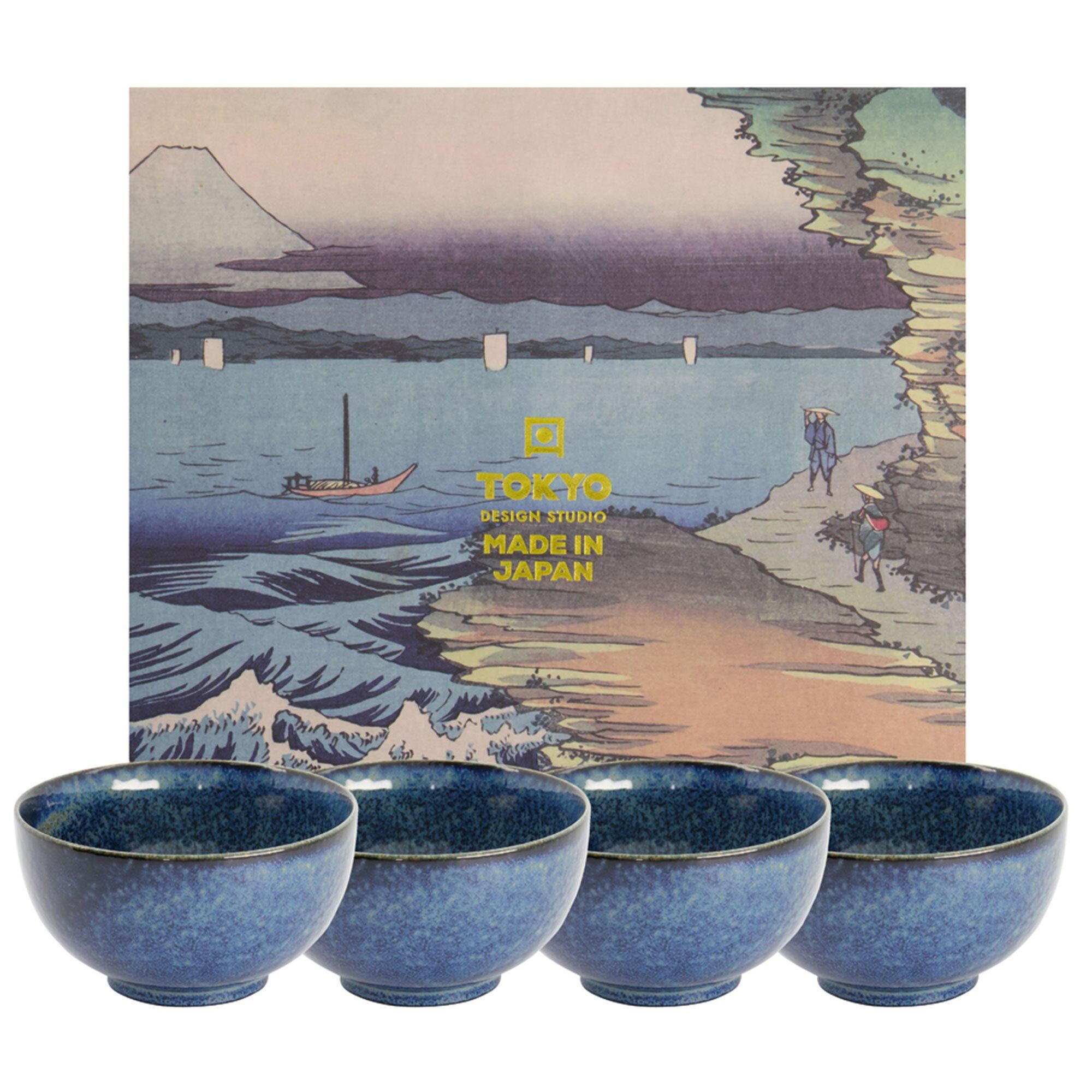 Cobalt Blue Skålsæt Stk