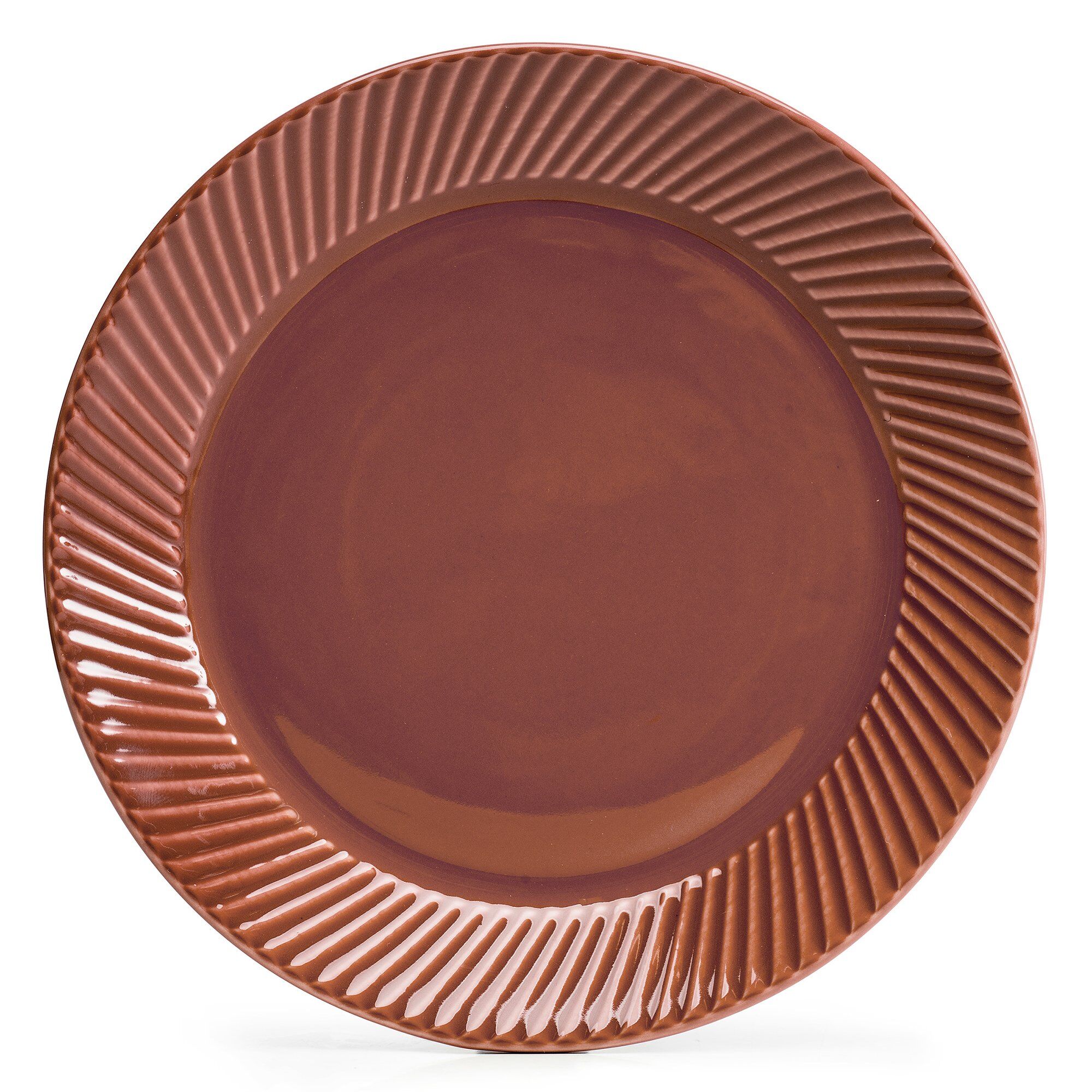 Coffee More Tallerken 20 Cm Terracotta