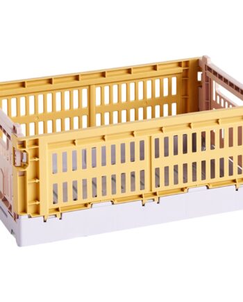 Colour Crate Mix Opbevaringskasse Small  Golden Yellow