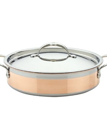 Copperbond Sauterpande Med Låg 26 Cm