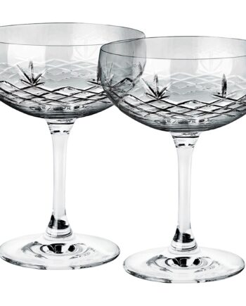 Crispy Gatsby Champagneglas Dark