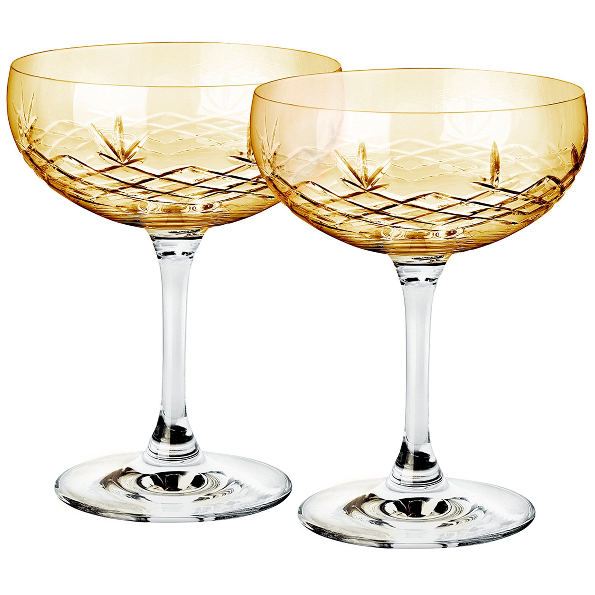 Crispy Gatsby Champagneglas Stk Citrine