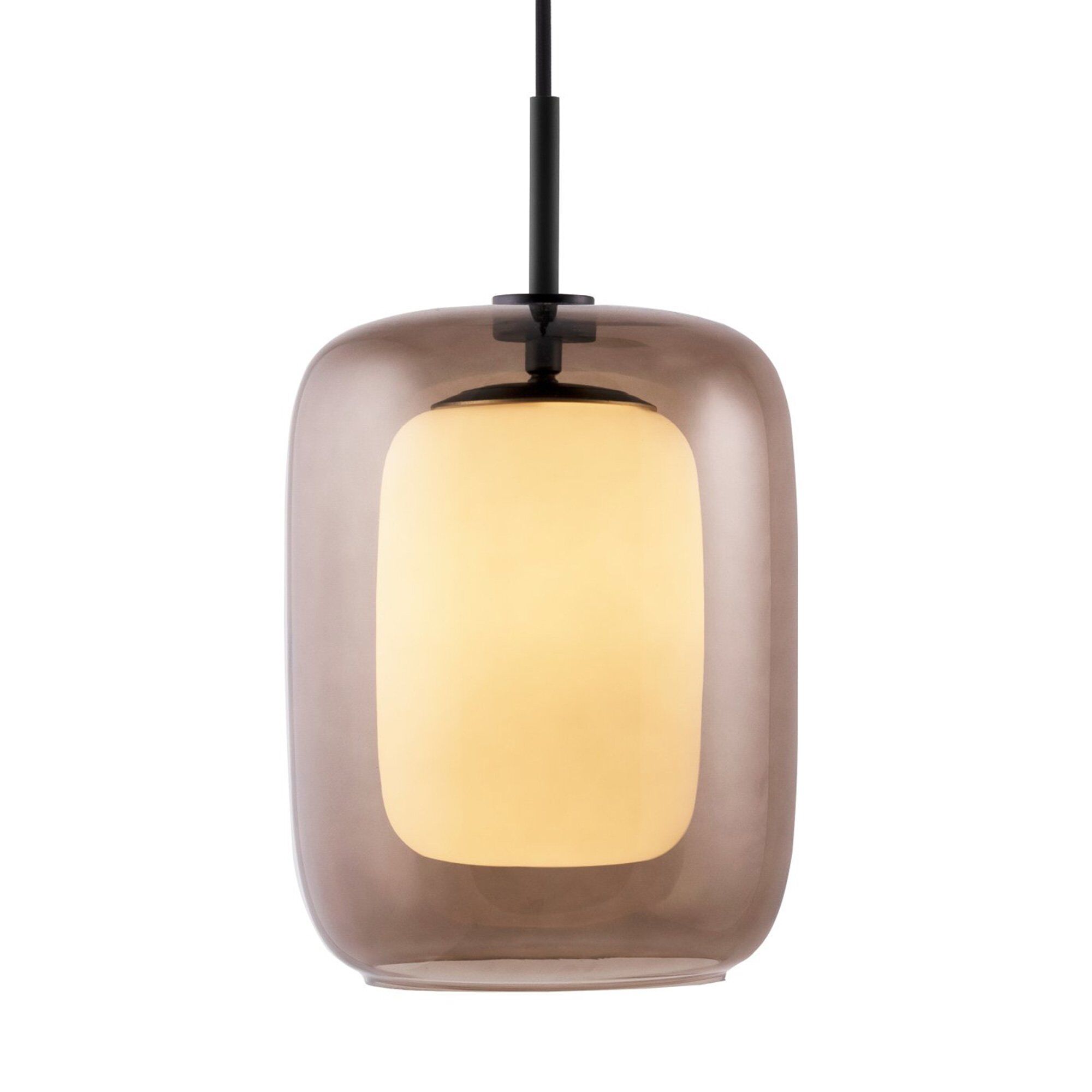 Cuboza Loftslampe 20 Cm Brun Hvid