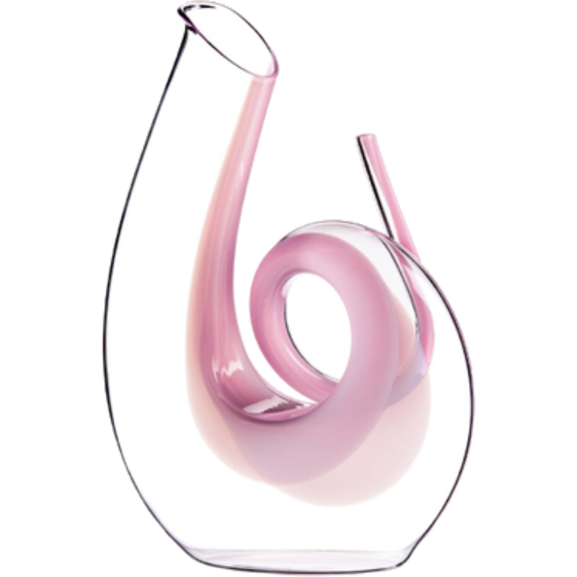 Curly Pink Tail Karaffel Liter