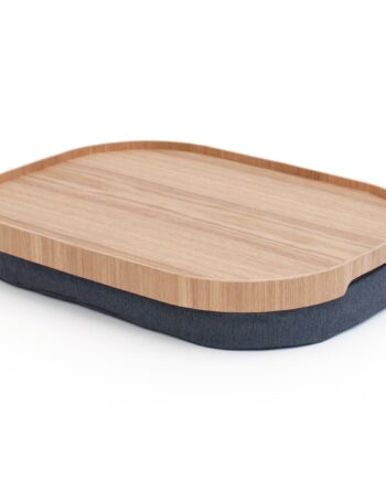 Curveline Serveringsbakke Anti-slip  Large  Piletræ