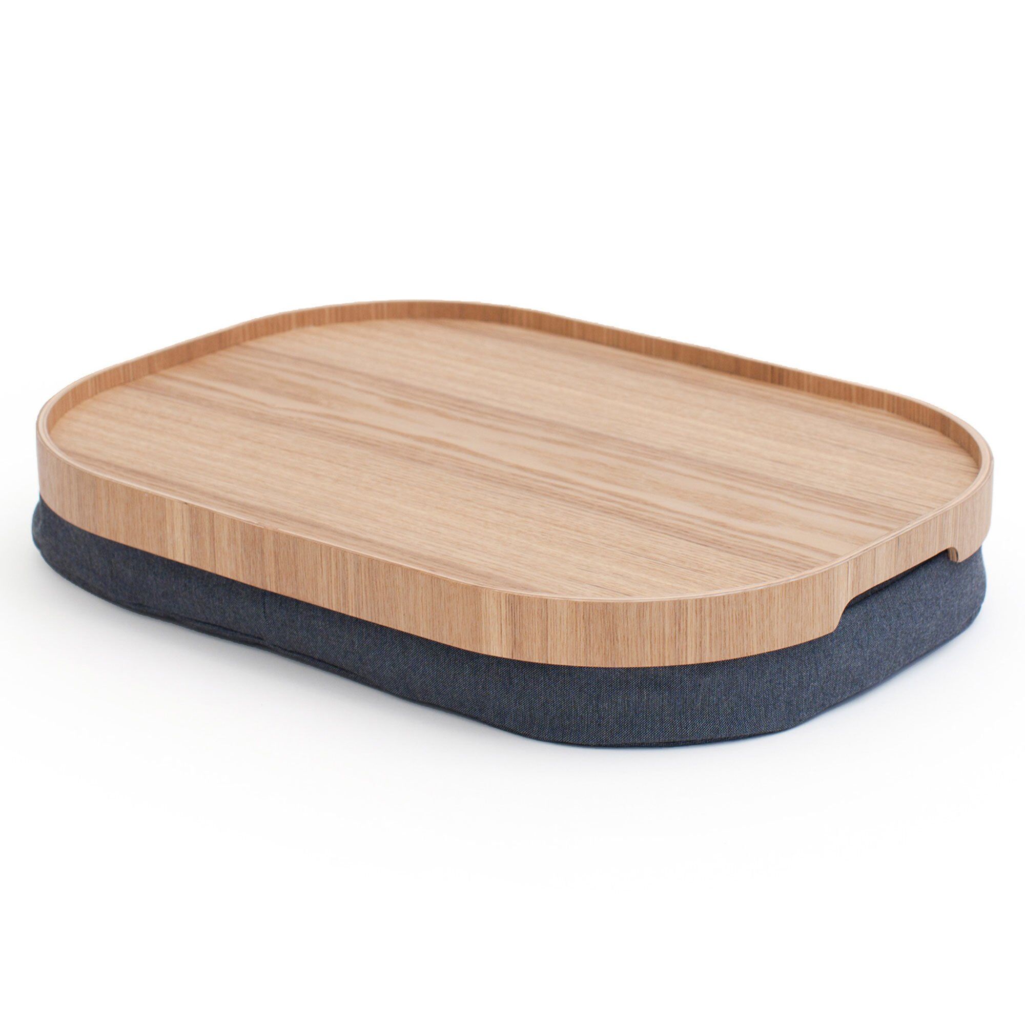 Curveline Serveringsbakke Anti-slip Large Piletræ