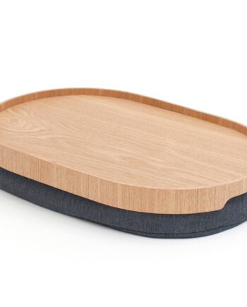 Curveline Serveringsbakke Anti-slip  Medium  Piletræ