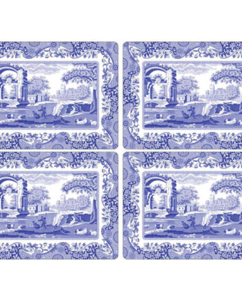 Dækkeservietter  39 Blue Italian 39