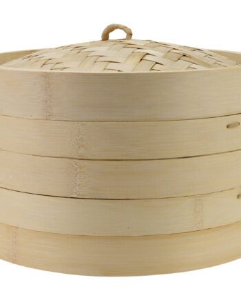 Dampkoger   Lag Med Låg  27 Cm  Bambus