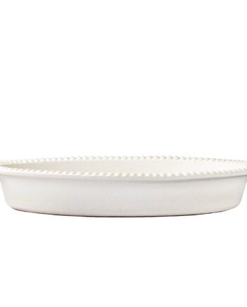 Daria Ovnfast Fad 35 Cm  Cotton White