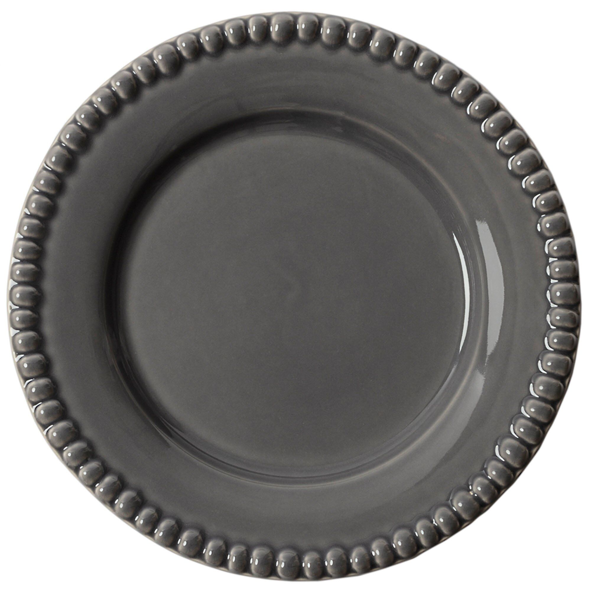 Daria Tallerken 22 Cm Stk Clean Grey
