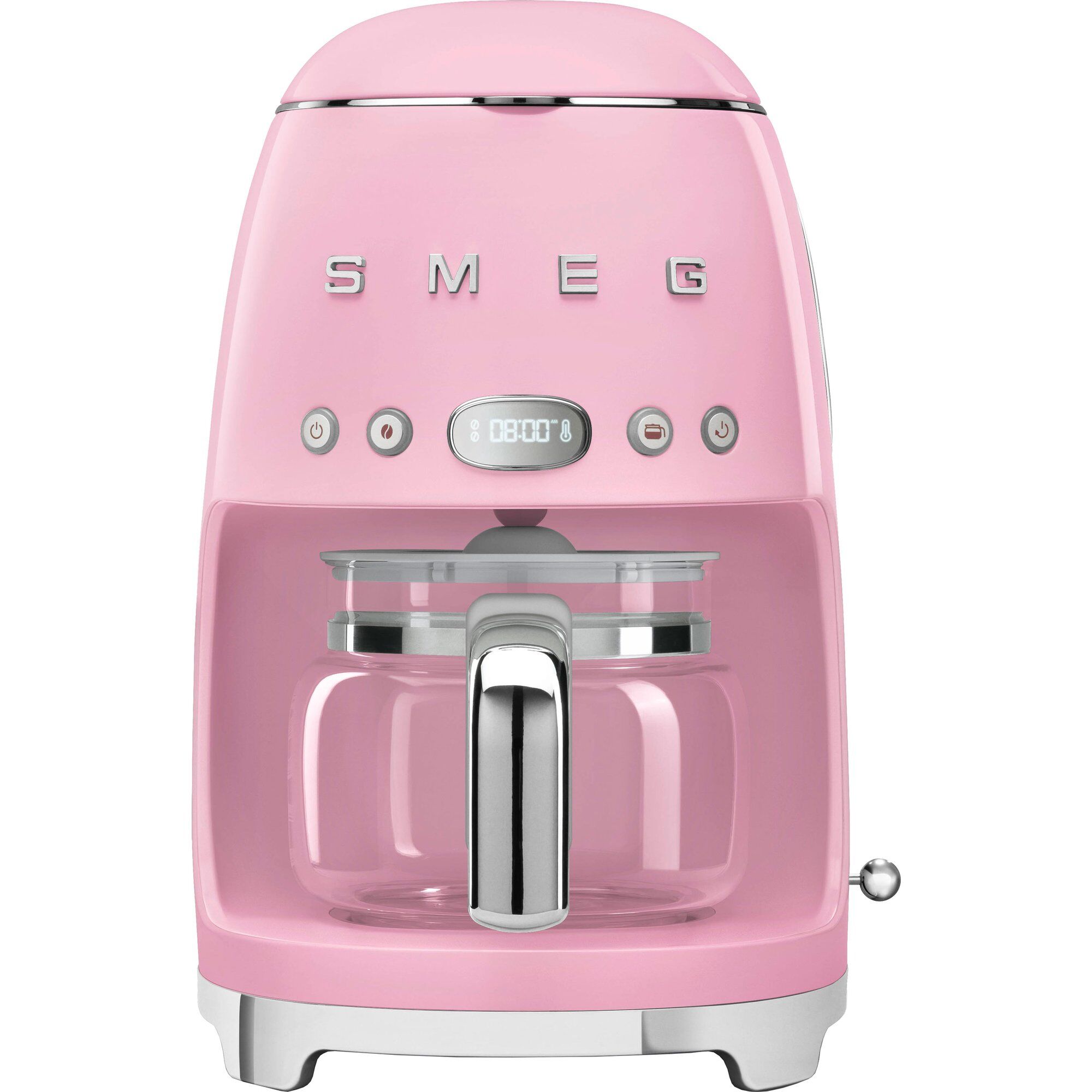 Dcf02pkeu Retro Kaffemaskine Rosa