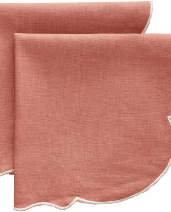 Decotique Gia Hørserviet 45    45 Cm  -pak  Rosa Hvid