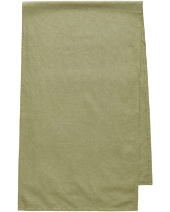 Decotique Sienna Bordløber Hør 150    45 Cm  Grøn