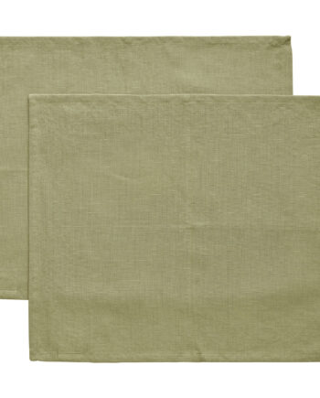 Decotique Sienna Dækkeserviet 45    35 Cm  -pak  Grøn