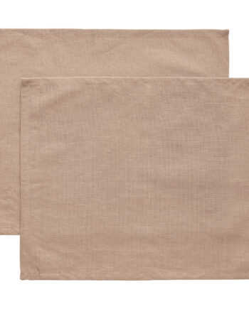 Decotique Sienna Dækkeserviet 45    35 Cm  -pak  Taupe