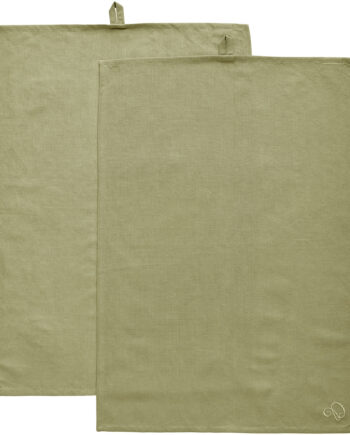Decotique Sienna Viskestykke Hør 70    50 Cm  -pak  Grøn