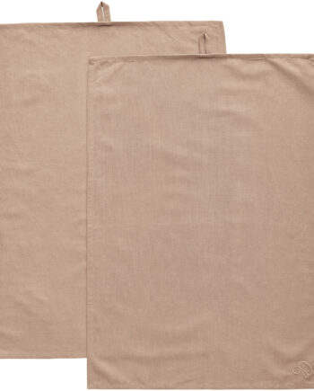 Decotique Sienna Viskestykke Hør 70    50 Cm  -pak  Taupe