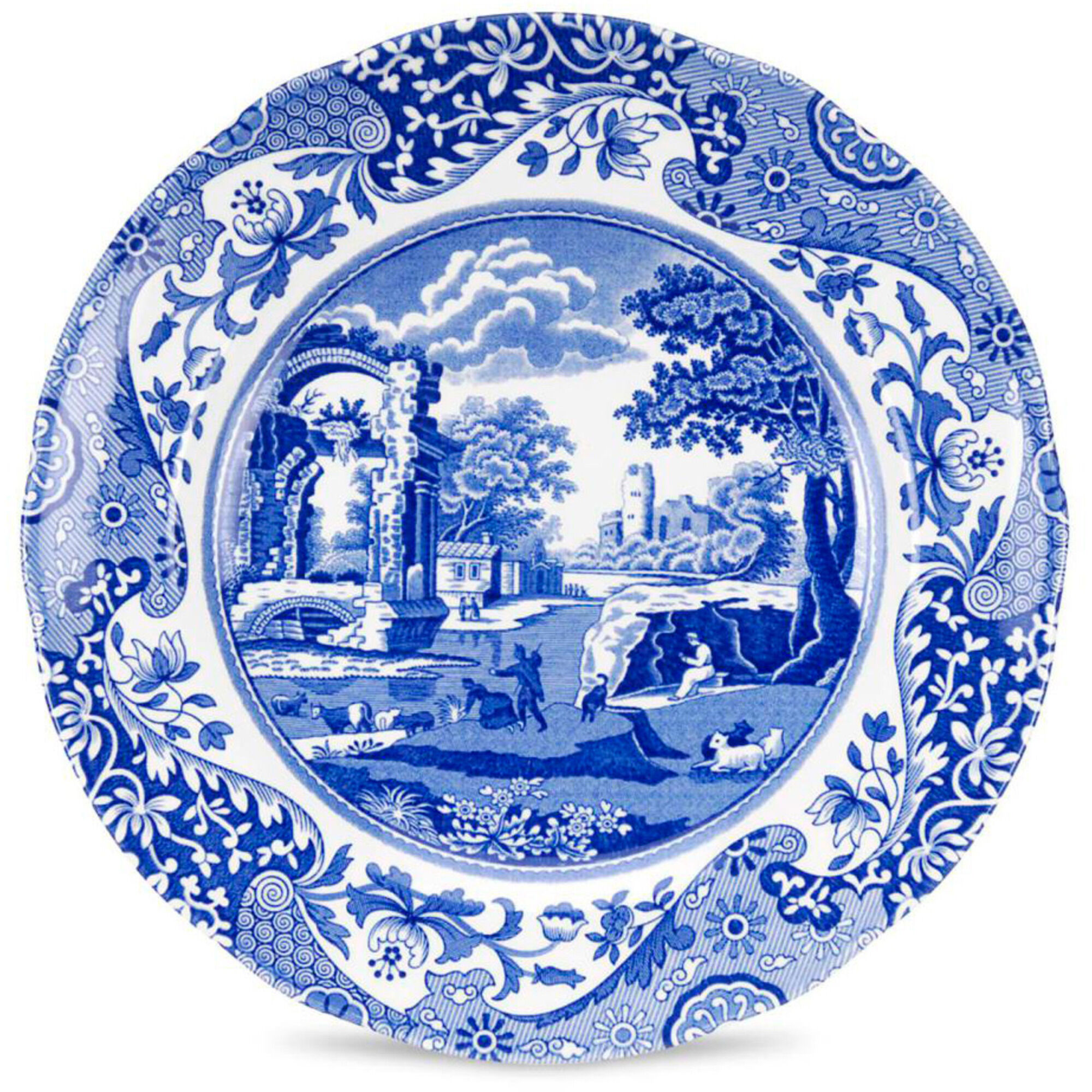 Desserttallerken 39 Blue Italian 39 20 Cm