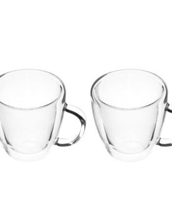 Dobbeltvægget Kaffeglas 25 Cl   -pak