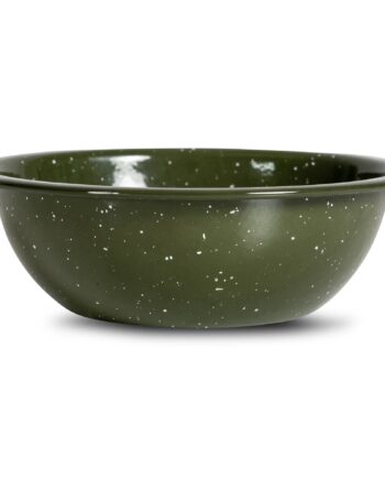 Doris Emaljeskål  Grøn