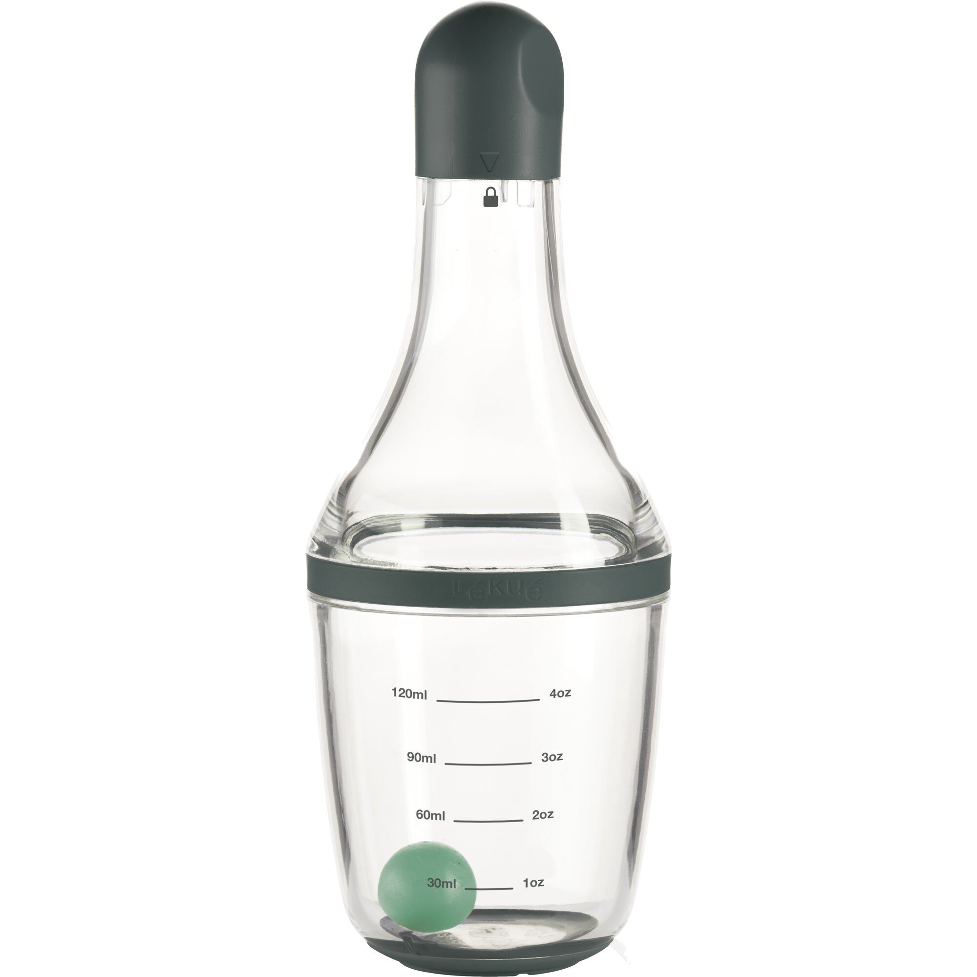 Dressing Shaker 180 Ml Transparent Grå