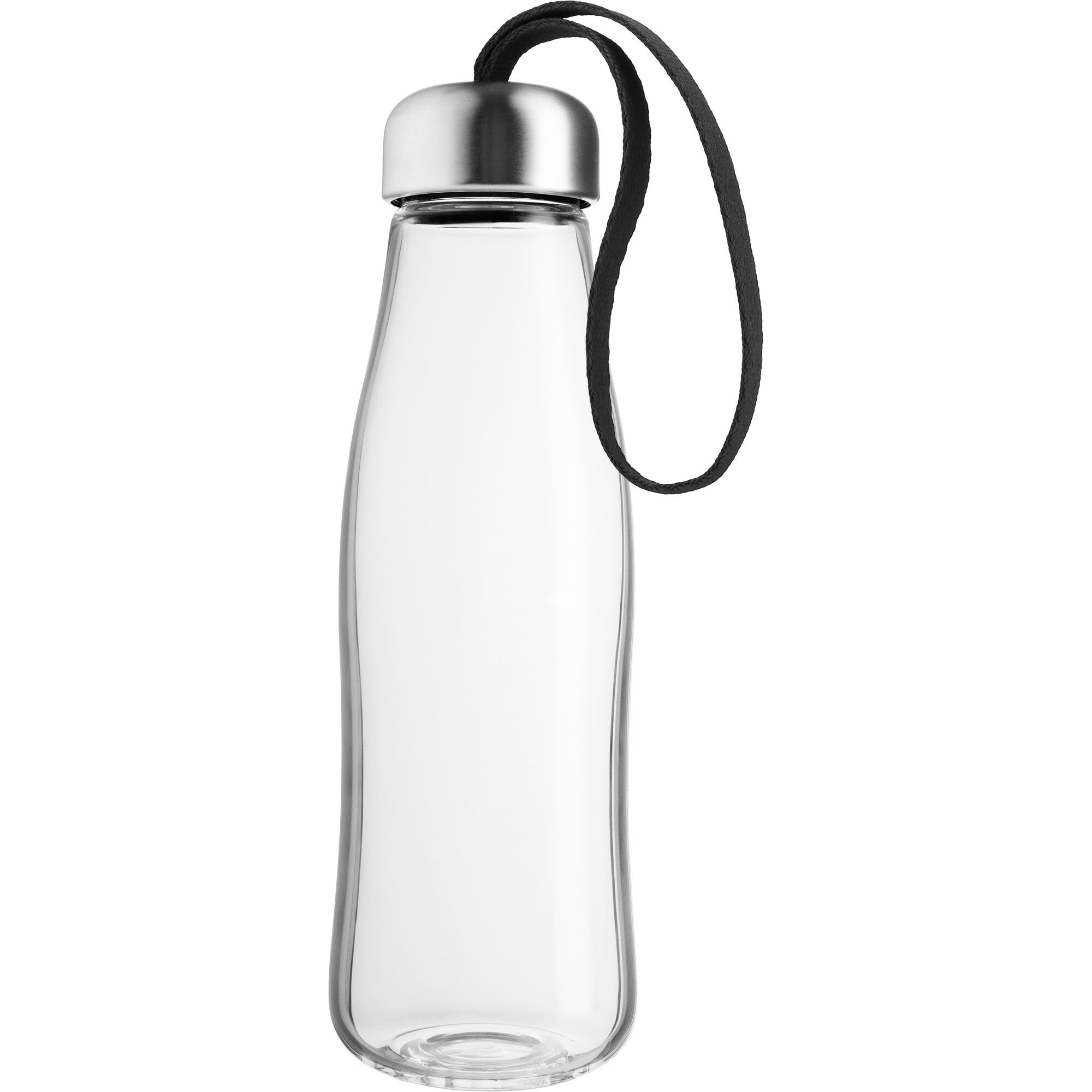 Drikkeflaske Glas Liter Sort