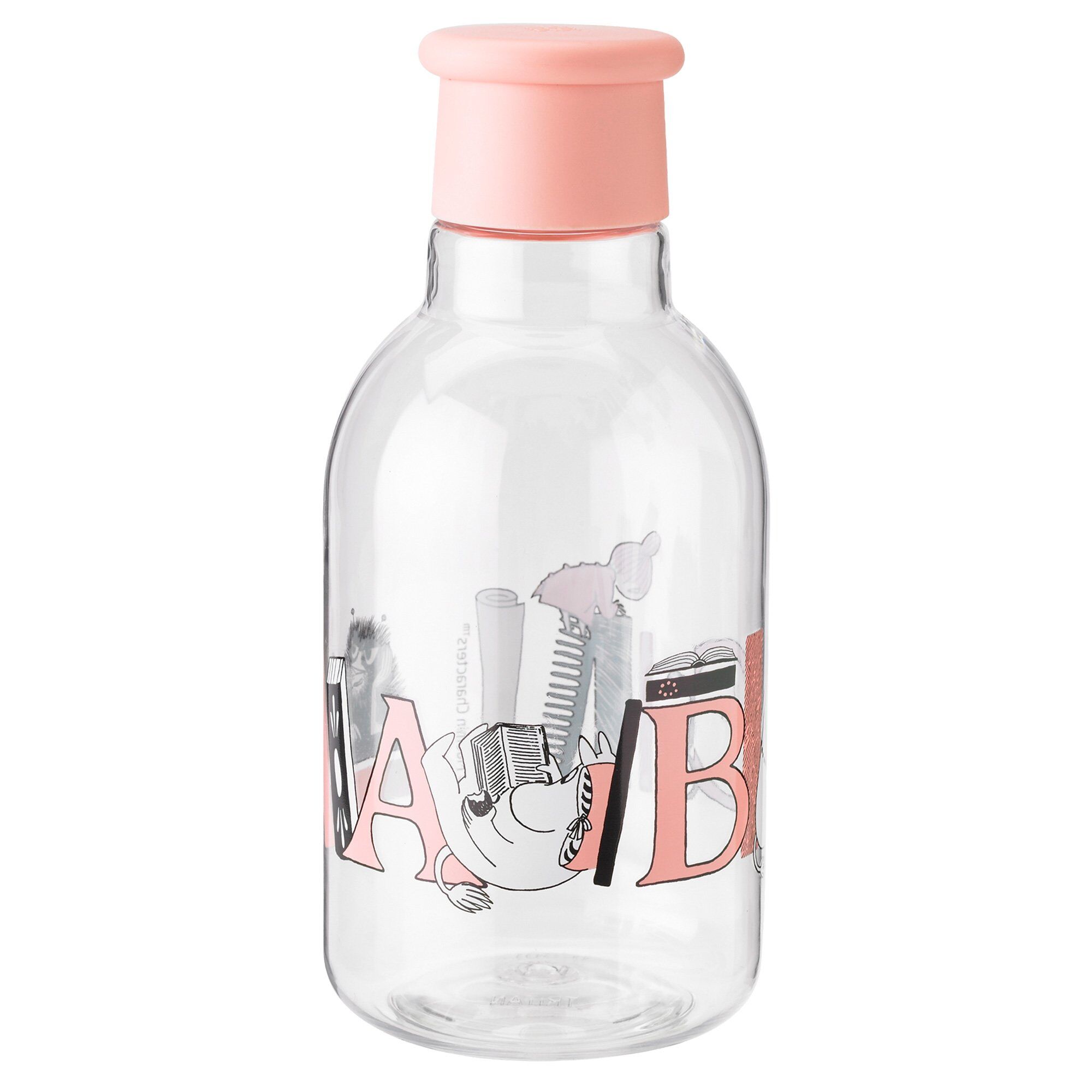 Drink-it Mumi Vandflaske Liter Salmon