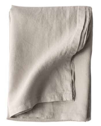 Dug   Hør 145   270 Cm  Warm Grey