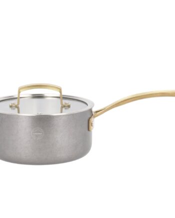 Durance Kasserolle Med Låg 12 Liter 18 Cm  Rustfrit Stål
