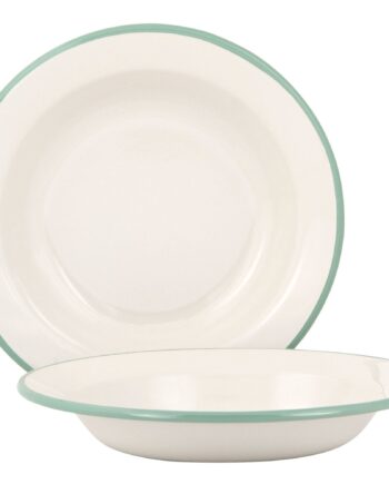 Dyb Tallerken 22 Cm  Creme