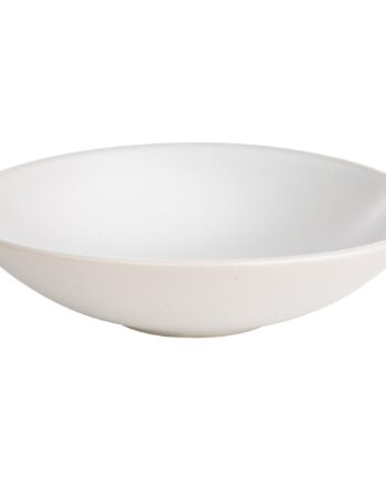 Dyb Tallerken 22 Cm  Hvid