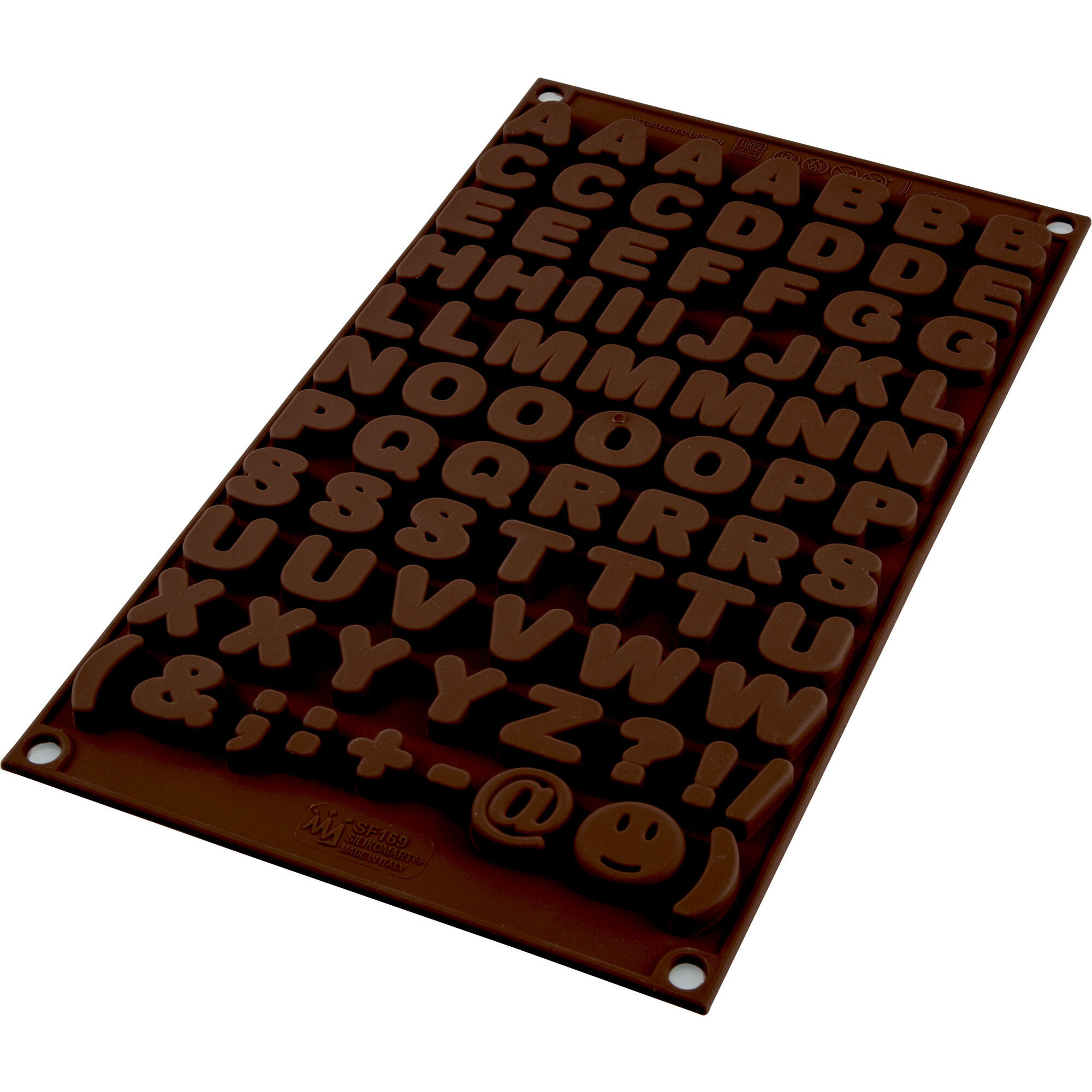 Easy Choc Pralinerform Bogstaver